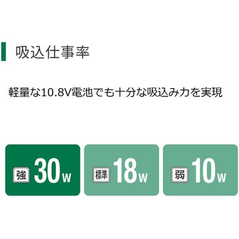 10.8Vコードレスクリーナ(カプセル式) HiKOKI(日立工機)
