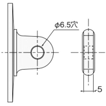 裏蓋 耳金付 ZL-017 - テクロック