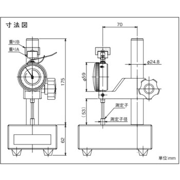 板状・円柱状試験片定圧厚さ測定器 PGM-20-5 テクロック