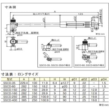 SSCD-400 Bluetoothデジタルロングシリンダゲージ SSCD-400 1台