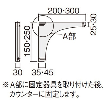 インテリアカウンター施工部材 木製アングル Panasonic インテリアカウンター施工部材 木製アングル Panasonic