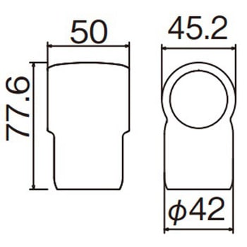連続手すり900mmピッチタイプ T型ジョイント Panasonic(パナソニック)
