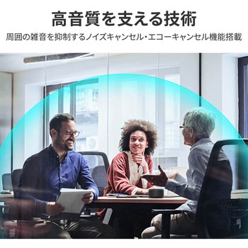 Lenovo Go USB Type-C スピーカーフォン(ブラック) レノボ・ジャパン(Lenovo)