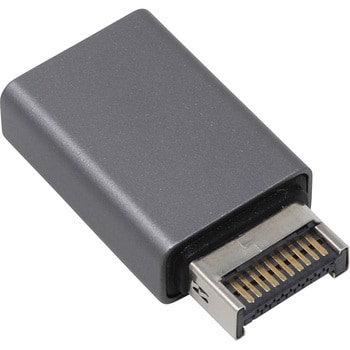 USB-026 フロントUSB Type-Cヘッダー - USB3.0 Aメス変換アダプタ 