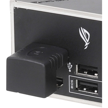 DisplayPort変換アダプタ 下L型 アイネックス