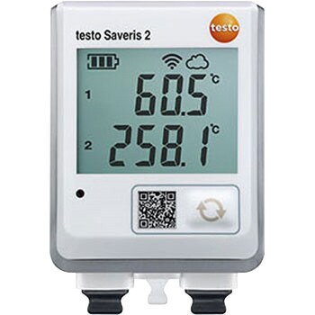 SAVERIS 2ディスプレイ付き無線データーロガー testo(テストー)