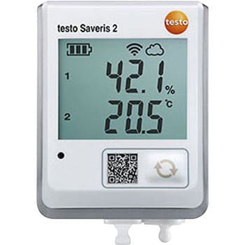 SAVERIS 2ディスプレイ付き無線データーロガー testo(テストー)