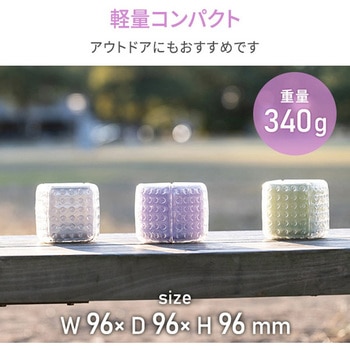 AIR mini スピーカー USB充電式 Bluetooth搭載 耐衝撃 ストラップ付き NAKAGAMI