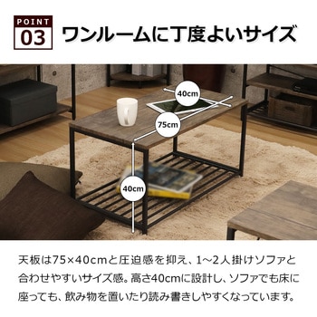バルネコーヒーテーブル AIS (エイ・アイ・エス)