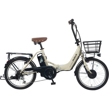 防災サイクル 12Ahバッテリー仕様 20型6段変速付きフル装備ノンパンク折り畳み電動アシスト自転車 【簡易組立品】 PELTECH(ペルテック)