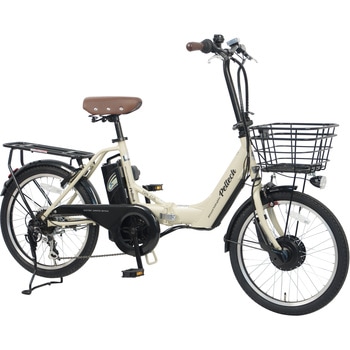 防災サイクル 12Ahバッテリー仕様 20型6段変速付きフル装備ノンパンク折り畳み電動アシスト自転車 【簡易組立品】 PELTECH(ペルテック)