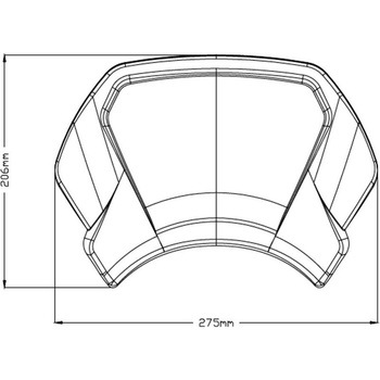 Puig Aluminium Frontal plate | 20400 Puig (プーチ)
