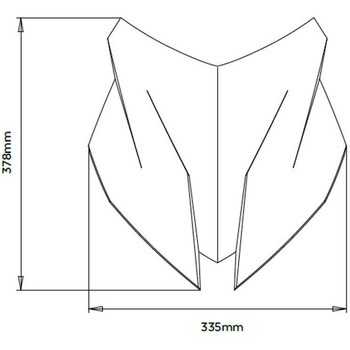 Sport スクリーン for motorcycle BMW S1000 XR 2020 | 20460 Puig (プーチ)