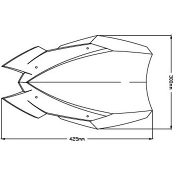 Puig ウインドシールド Naked New Generation ツーリング | 3865 Puig (プーチ)