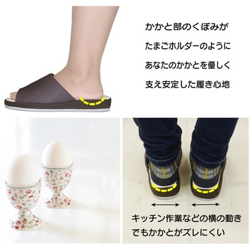 拭けるキッチンスリッパ オクムラ