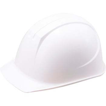 エアライト搭載遮熱ヘルメット 溝付 ABS製 ホワイト 谷沢製作所