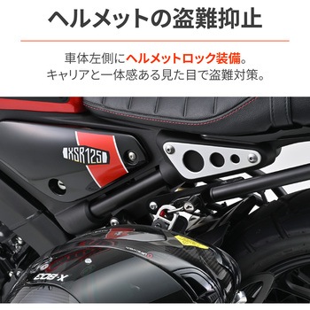 グラブバーキャリア(ヘルメットホルダー付き) DAYTONA(デイトナ)