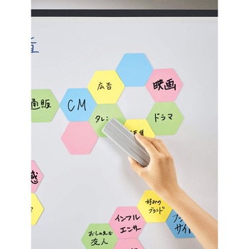 六角マグネットシート LION (ライオン事務器)