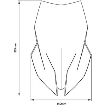 ツーリング スクリーン for motorcycle BMW S1000 XR 2020 | 20447 - Puig (プーチ)