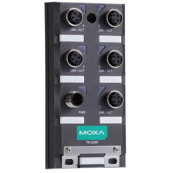 EN50155認証 5ポート アンマネージドスイッチ - MOXA