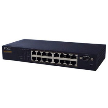 ES1016VL3 16ポート 10/100/1000Mbps スマートスイッチ 1個 FXC 【通販