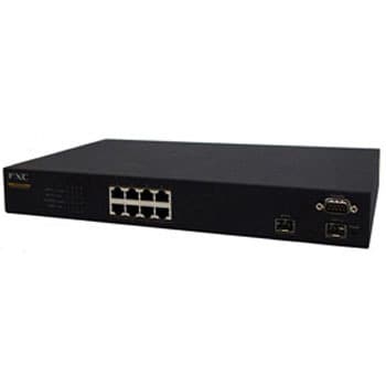 FXC5210PE-ASB5 10ポート 10/100/1000Mbps SNMP付PoEスイッチ + 同製品