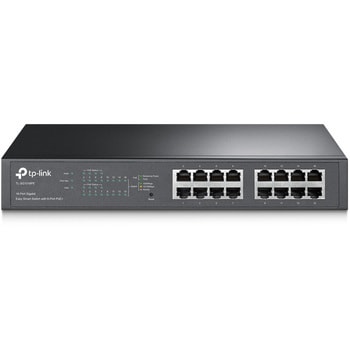 16ポート ギガビット デスクトップ/ラックマウント スイッチ (PoE+対応ポート8つ搭載) TP-LINK