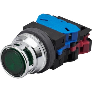 Φ30シリーズ 照光押ボタンスイッチ (突形フルガード付 LED) BA9S IDEC(和泉電気)