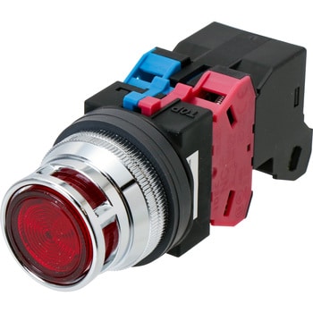 Φ30シリーズ 照光押ボタンスイッチ (突形フルガード付 LED) BA9S IDEC(和泉電気)