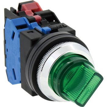 Φ30シリーズ ASLN形 照光セレクタスイッチ (LED) 90°2ノッチ IDEC(和泉電気)