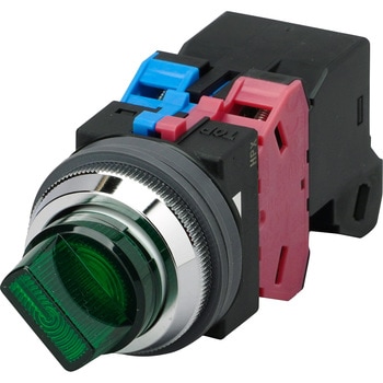 Φ30シリーズ ASLN形 照光セレクタスイッチ (LED) 90°2ノッチ IDEC(和泉電気)