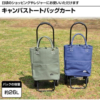 キャンバストートバッグカート(保冷・保温) YAMAZEN(山善)