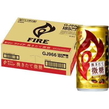 キリン ファイア挽きたて微糖185g缶 キリン