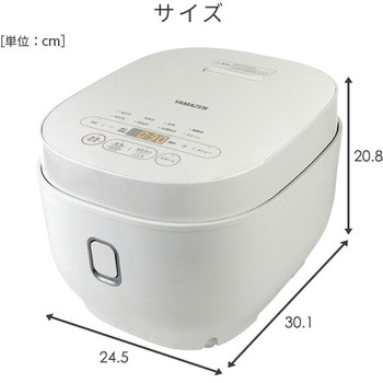 マイコン式炊飯器 5.5合炊き YAMAZEN(山善)