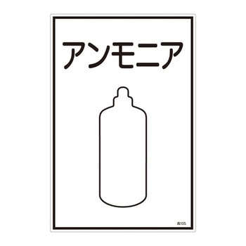 ガス名標識 日本緑十字社