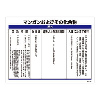 特38 306 化学物質関係標識 1枚 日本緑十字社 通販サイトmonotaro