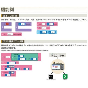 デバイスビジュアルプログラミングツール ExiaStudio CKD