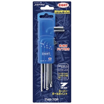 Sボールポイント六角棒スパナ エイト