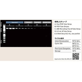Fast PCRチューブストリップ 0.1 mL 0030 124シリーズ Eppendorf(エッペンドルフ)