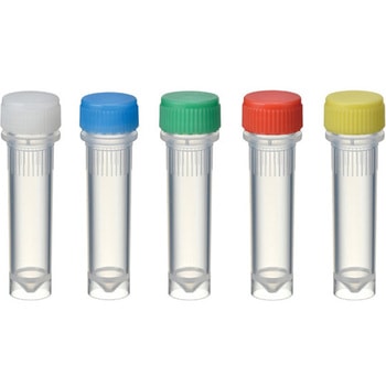 Oリングレス スクリューキャップチューブ 2.0mL 500本 WATSON