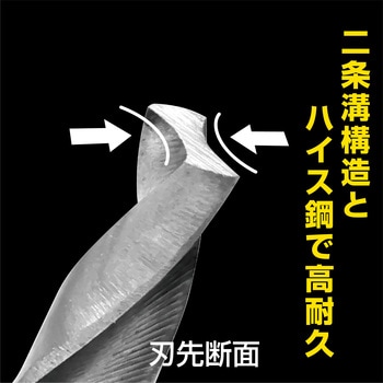 グリップ付下穴錐ショート ANEX