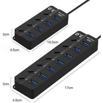 USB3.0ハブ スイッチ搭載 - トライメイト