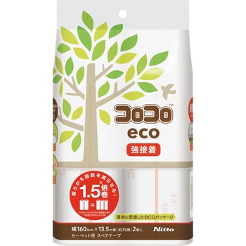 スペアテープコロコロeco2巻入 強接着 ニトムズ