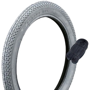 車椅子用グレータイヤ・チューブセット SHINKO(シンコータイヤ)