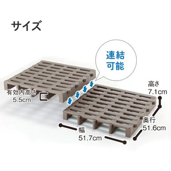 すのこベッド ジョイントパレット 伸晃