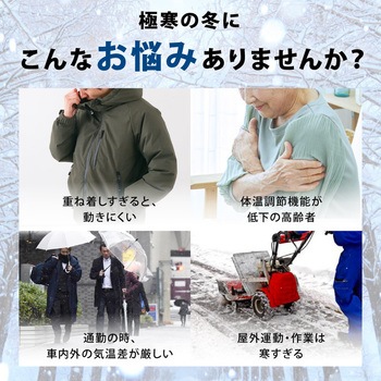 USBインナーヒーターベスト 大河商事
