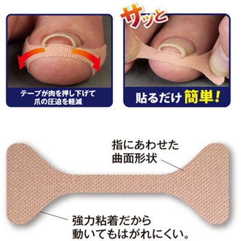巻き爪テープ クイこまなーい サイプラス