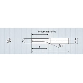 ソリッドスロッチングエンドミル 三洋工具