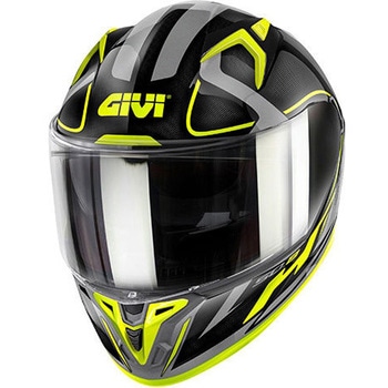 50.8 RACER マットブラック / チタン / イエロー サイズ XL GIVI(ジビ)