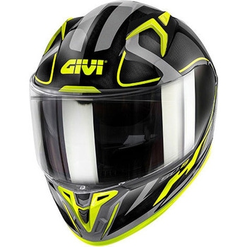 50.8 RACER マットブラック / チタン / イエロー サイズ XS - GIVI(ジビ)